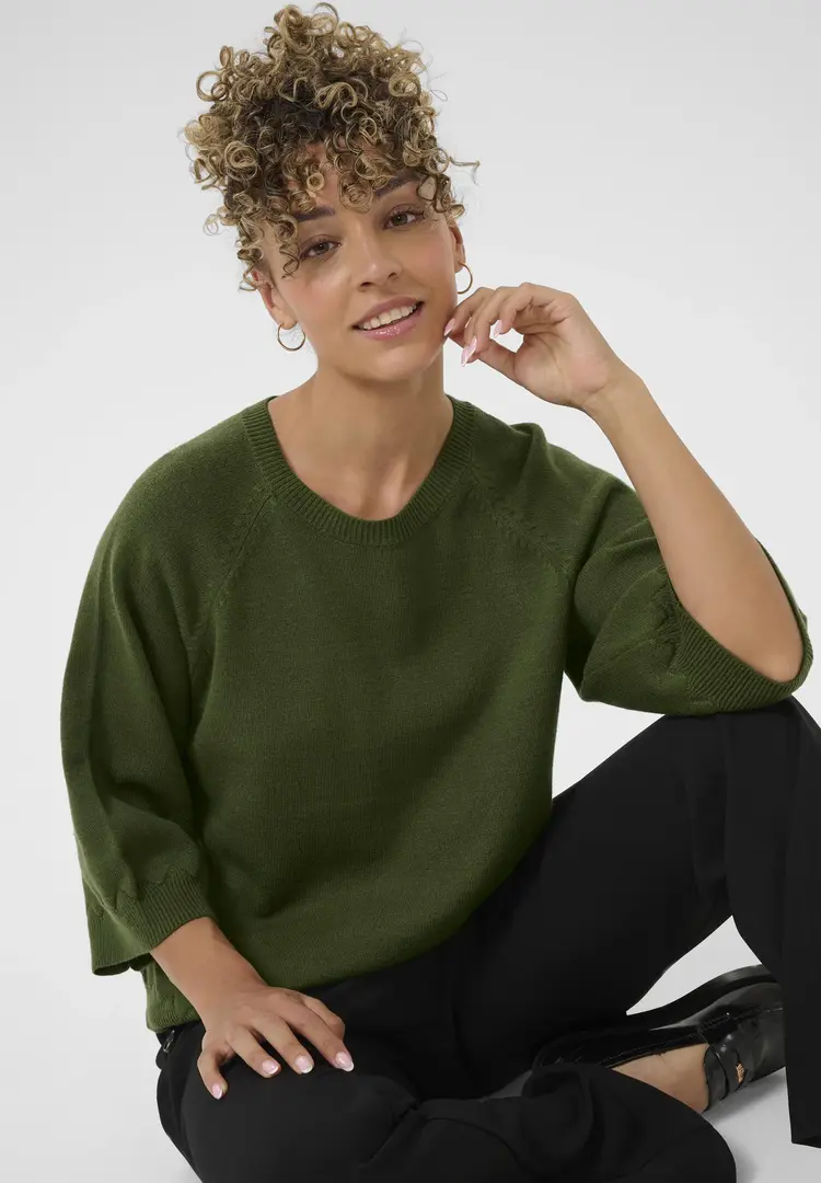 Cream Cream - DELA 3/4 Sleeve Pullover