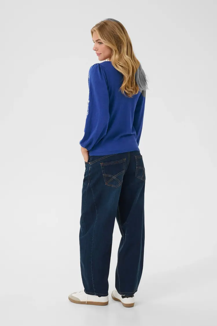 Cream Cream - VILLEA Boatneck Pullover