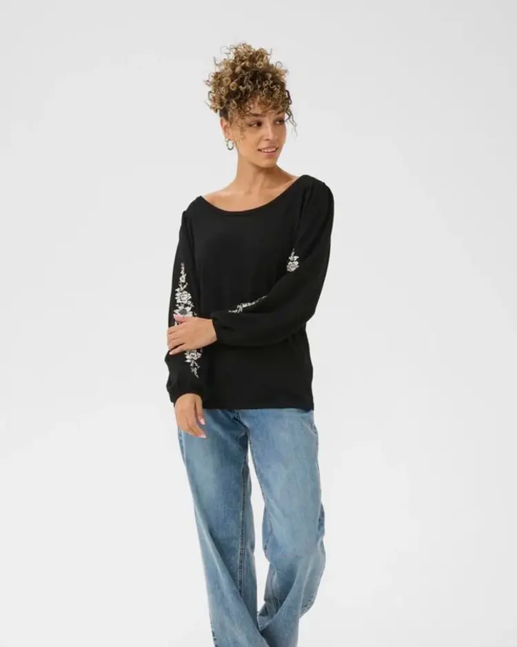 Cream Cream - VILLEA Boatneck Pullover