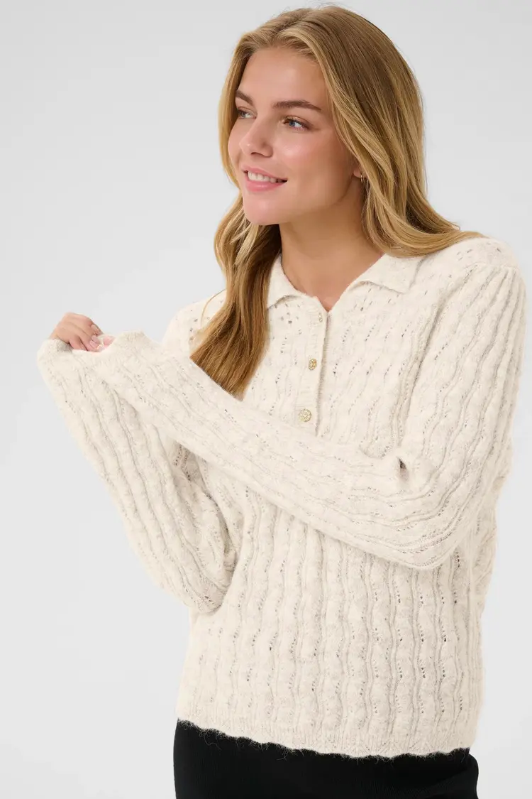 Cream Cream - JUNAH Pullover