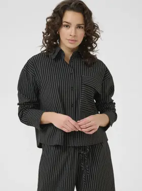 Kaffe Kaffe - ELIANA Button Down LS Top