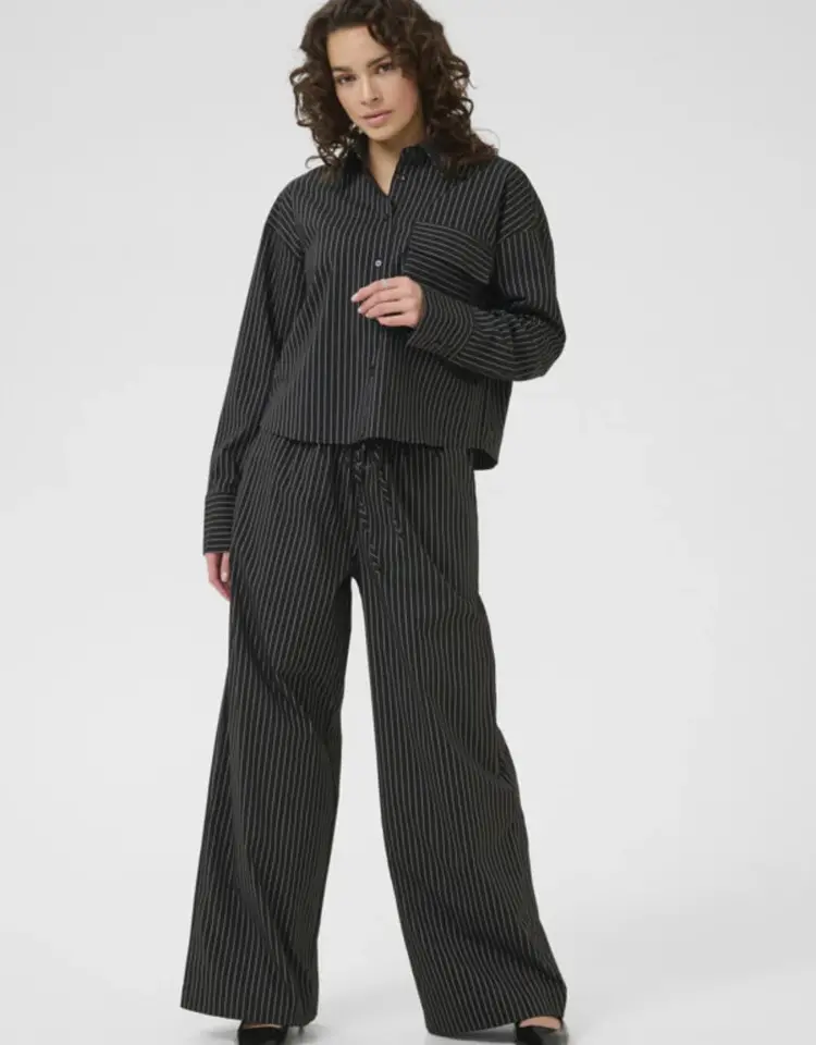 Kaffe Kaffe - ELIANA Button Down LS Top