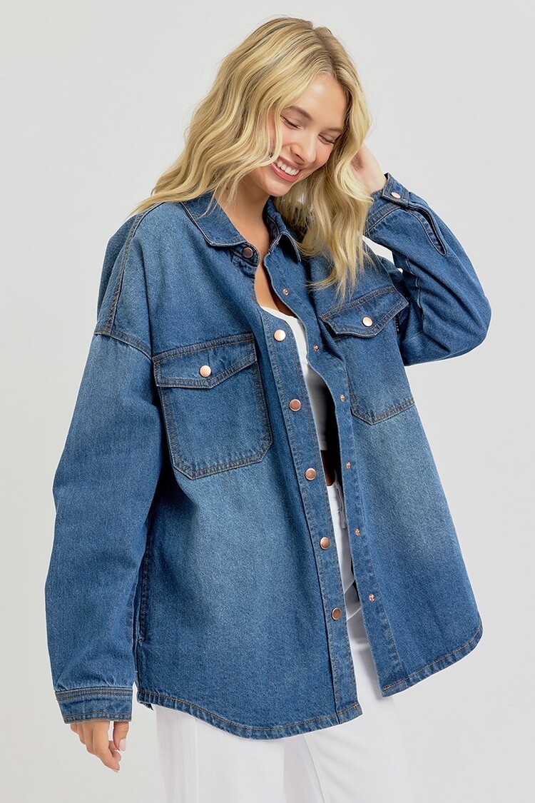 Risen Risen - Oversize Shirt Jacket