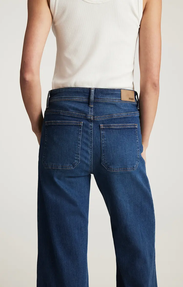 MAVI Mavi - PALOMA Marine Mid Rise Wide Leg