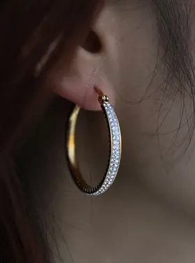 Hackney Nine Hackney Nine - YARA Zirconia Small Hoop