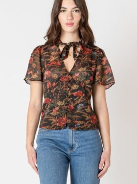 Black Tape Black Tape - Button Front Blouse