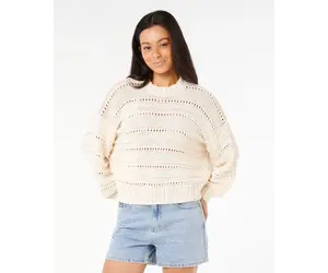 Rip Curl - Neon Isles Cotton Stripe Knit Sweater - Quintessential