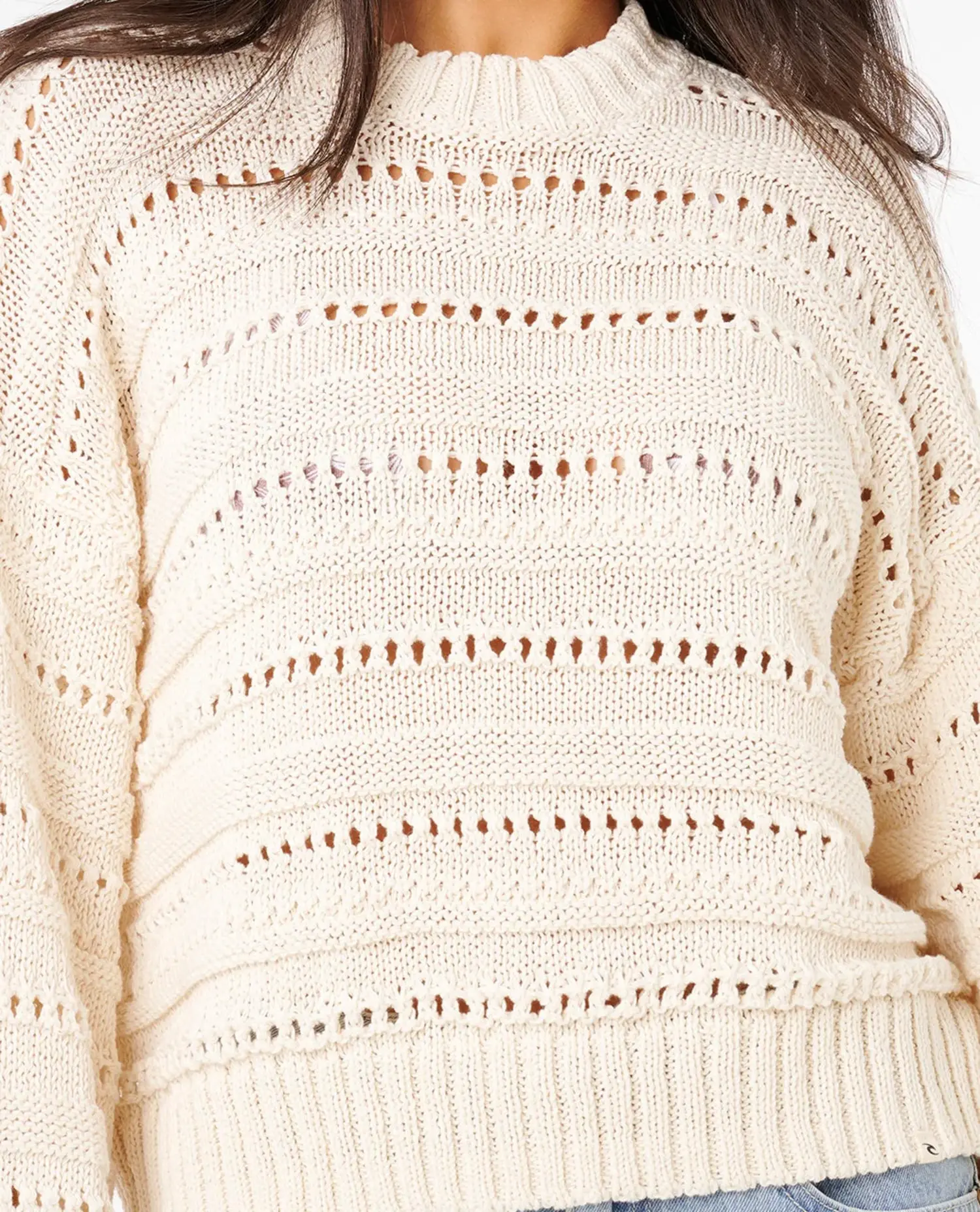 Rip Curl - Neon Isles Cotton Stripe Knit Sweater - Quintessential