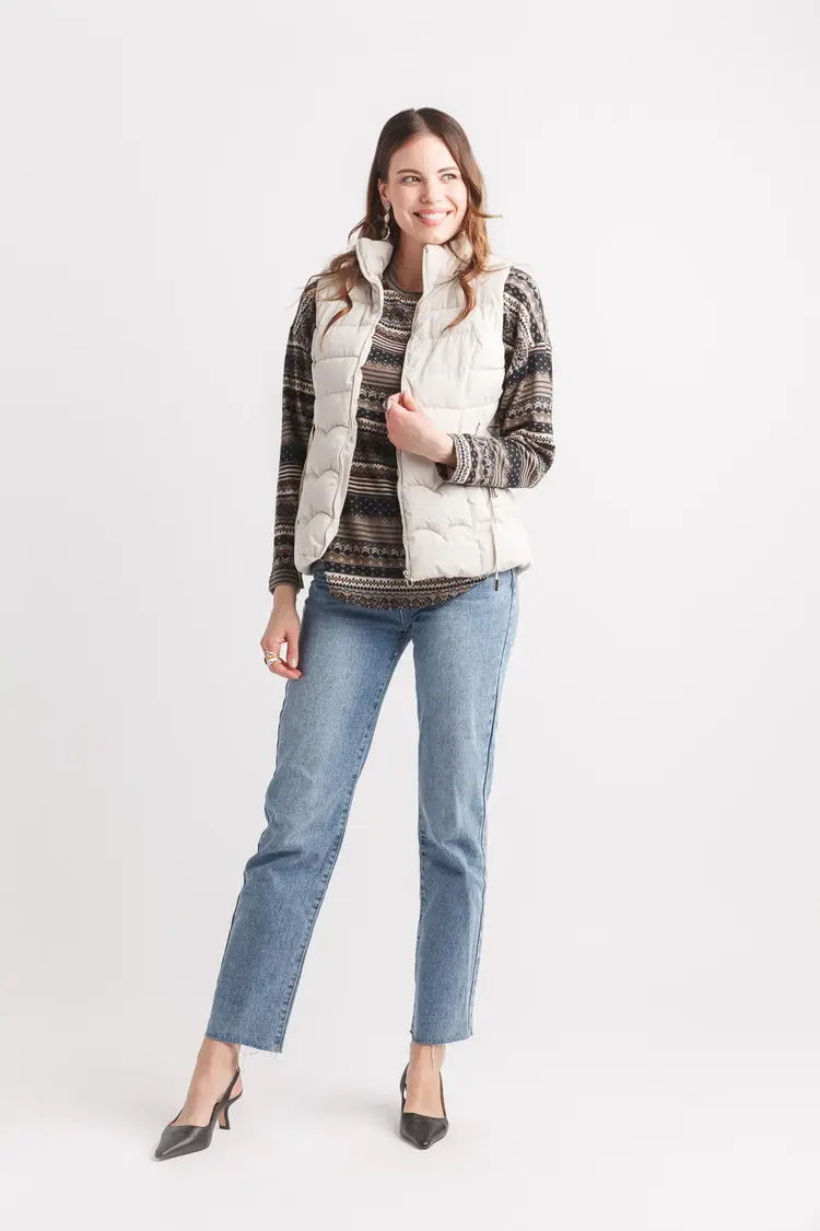 Papillon Papillon - Short Hooded Puffer Vest