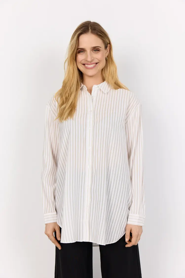 Soya Concept Soya Concept - ARIANNE 2 Pin Striped Blouse