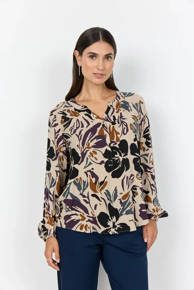 Soya Concept Soya Concept - ANNEMAI 1 Printed Blouse