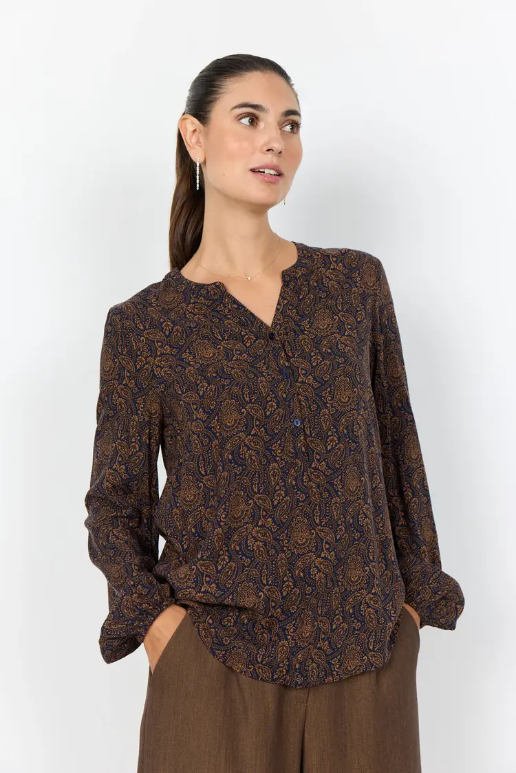 Soya Concept Soya Concept - ASTER 1 Paisley Print Blouse