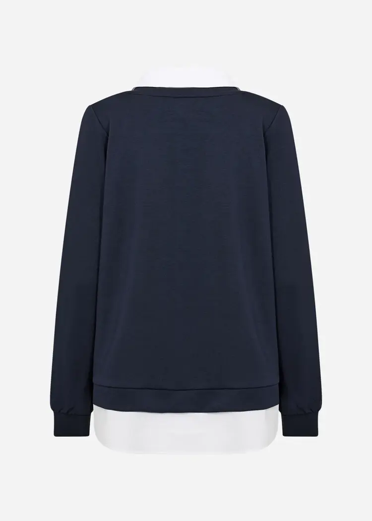 Soya Concept Soya Concept - BANU 271 Top w/ Built in Collar