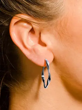 Hackney Nine Hackney Nine - RIMINI  Earring Silver