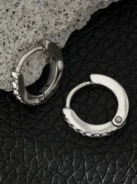 Hackney Nine Hackney Nine - BLIJDE Small Earring Hoop Silver