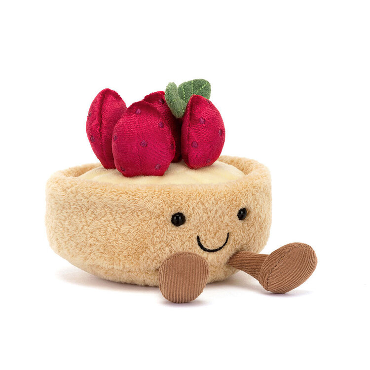 Jellycat Jellycat - Amuseables FLEURETTE Tarte Aux Fraises