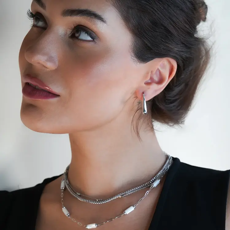 Hackney Nine Hackney Nine - ANIKA Triangle Earring SILVER