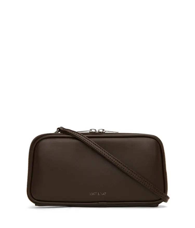 Matt & Nat Matt & Nat - OLIV Loom Wallet in Espresso