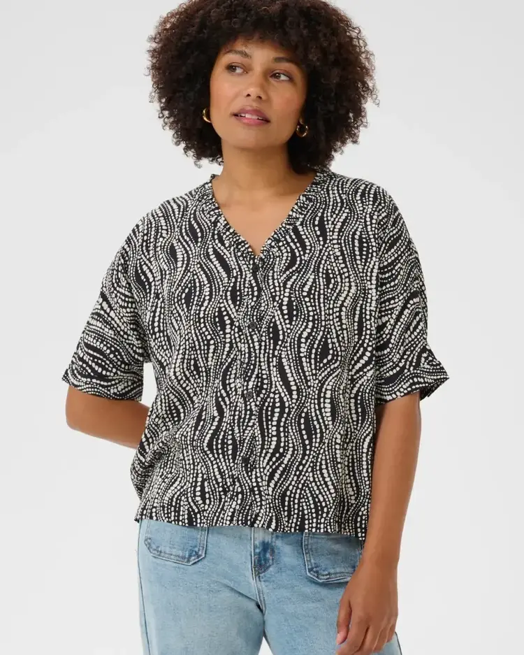 Cream Cream - TIAH SS  Button Down Shirt