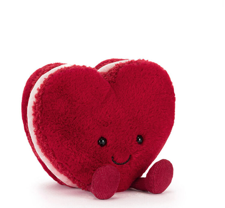 Jellycat Jellycat - Arlette Heart ( Red)