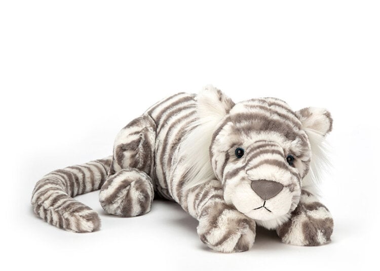 Jellycat Jellycat - Little Sacha Snow Tiger