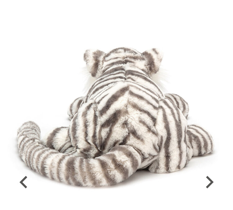 Jellycat Jellycat - Little Sacha Snow Tiger
