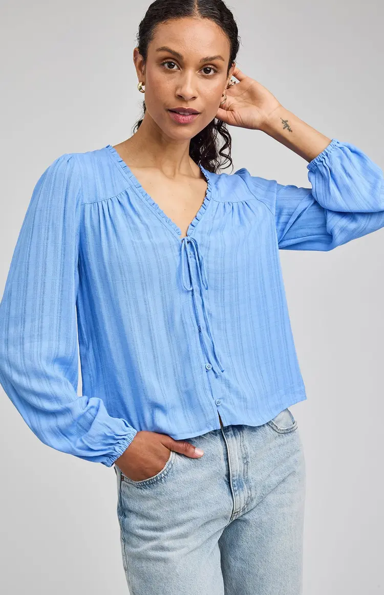 Gentle Fawn Gentle Fawn - VANESSA  LS Button Blouse