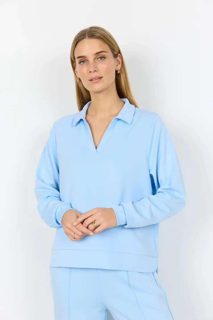 Soya Concept Soya Concept - BANU 285 Collared LS Top