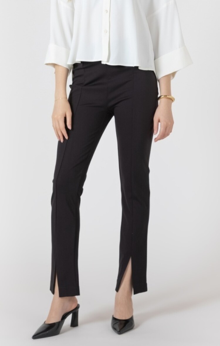 Black Tape Black Tape - Split Hem Slim Pant