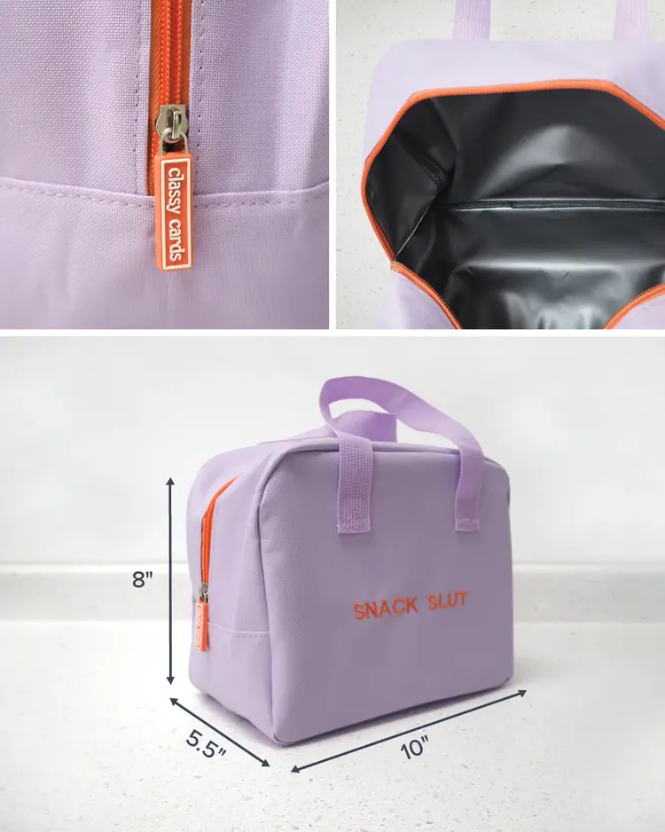 Classy Cards Classy Cards - Snack Slut Insulated Snack Sack