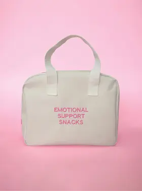 Classy Cards Classy Cards - Emotional Support Snacks Insulated Snack Sack