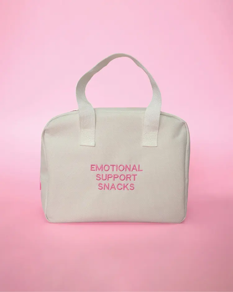 Classy Cards Classy Cards - Emotional Support Snacks Insulated Snack Sack