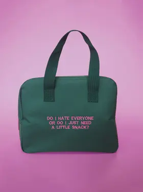 Classy Cards Classy Cards - Do I Hate Everyone Insulated Snack Sack