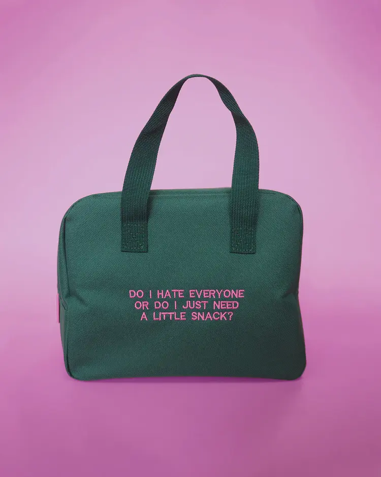 Classy Cards Classy Cards - Do I Hate Everyone Insulated Snack Sack