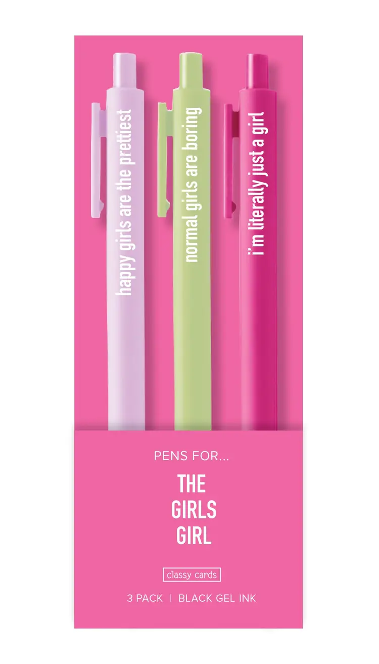 Classy Cards Classy Cards - The Girls Girl Pens