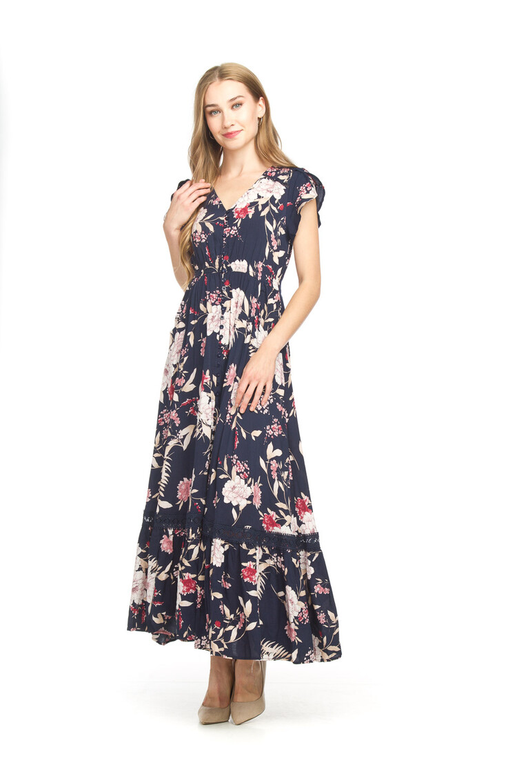 Papillon Papillon - Floral SS Maxi Dress