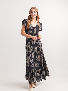 Papillon Papillon - SS Maxi Dress with Lace