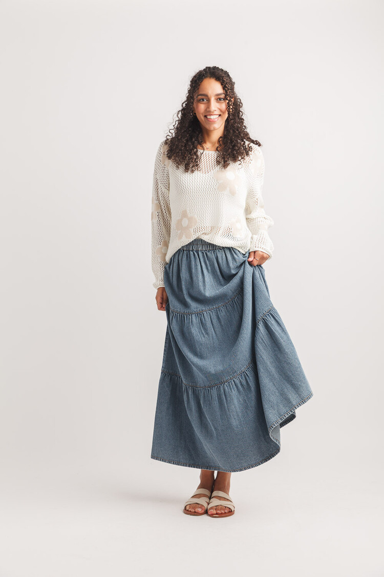 Papillon Papillon - Daisy Open Knit Sweater