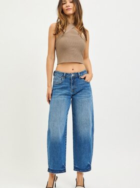 Risen Risen - 21419 Slouchy Crop Barrel