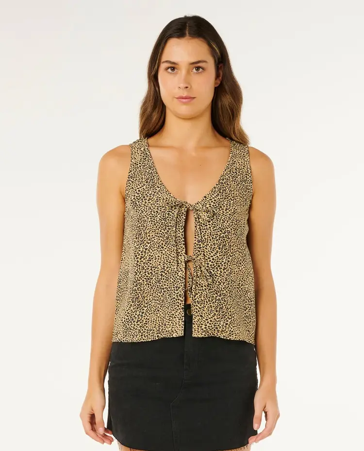Rip Curl Rip Curl - Animal Instincts Tie Front Top