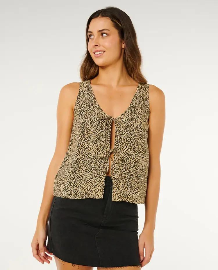 Rip Curl Rip Curl - Animal Instincts Tie Front Top