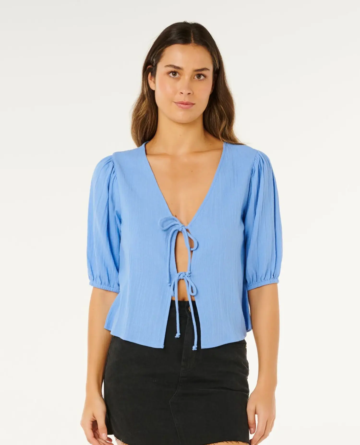 Rip Curl - Vibe Surf Tie Front Top - Quintessential