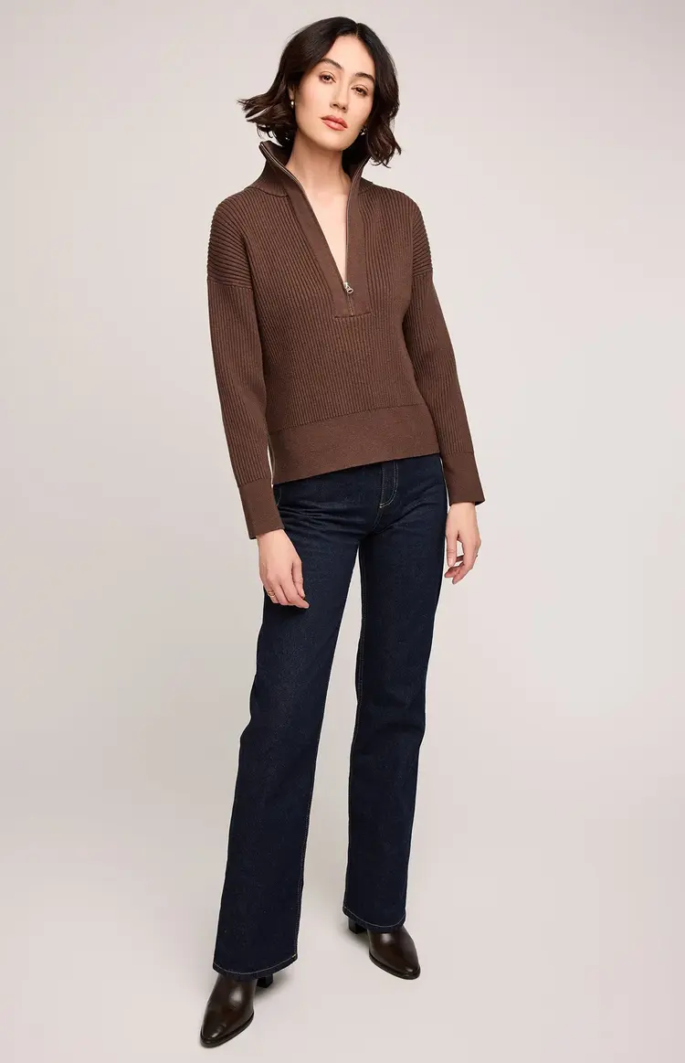 Gentle Fawn Gentle Fawn - HOPE 1/2 Zip Sweater