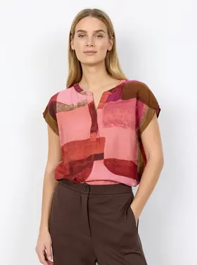 Soya Concept Soya Concept - CATANIA 1 Print SS Top