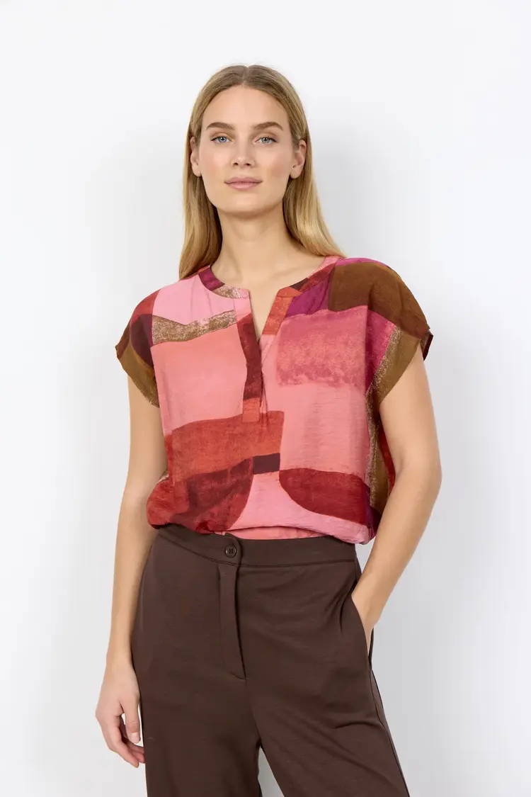 Soya Concept Soya Concept - CATANIA 1 Print SS Top