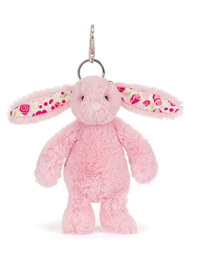Jellycat Jellycat - Blushkin Blossom Bunny  Bag Charm