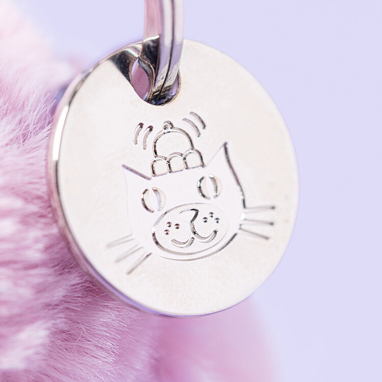 Jellycat Jellycat - Thistlepop Blossom Bunny Bag Charm