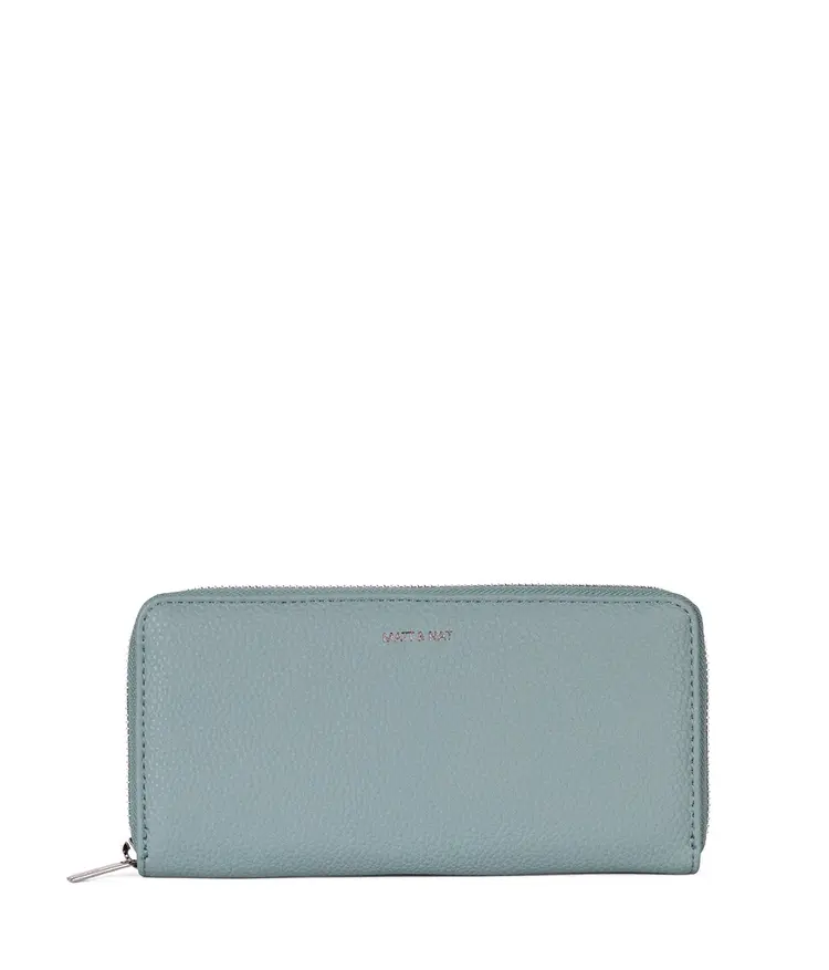 Matt & Nat Matt & Nat - CENTRAL Purity Wallet in Aquamarine