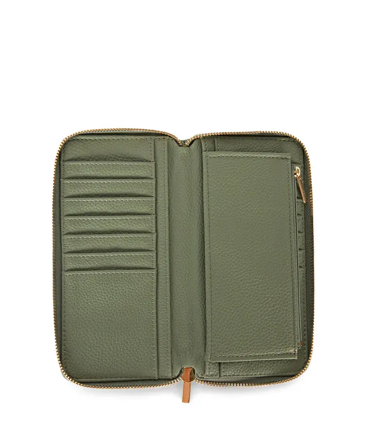Matt & Nat Matt & Nat - CENTRAL Purity Wallet Olivine