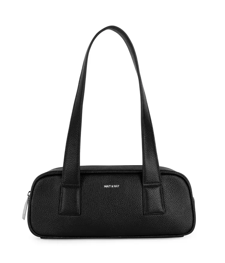 Matt & Nat Matt & Nat - LEMUR Black Shoulder Bag